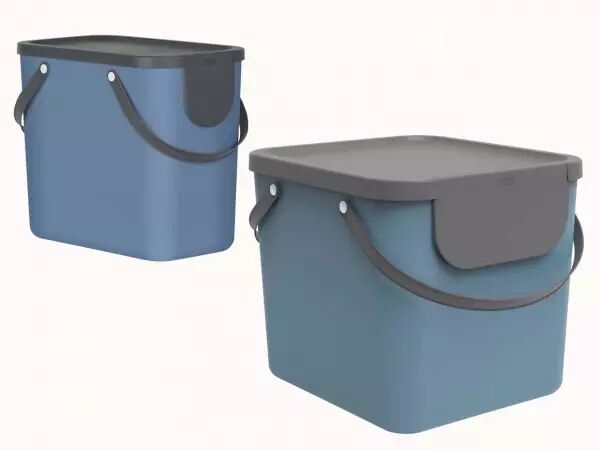 Poubelle de tri \ ALBULA\  en plastique recycl�