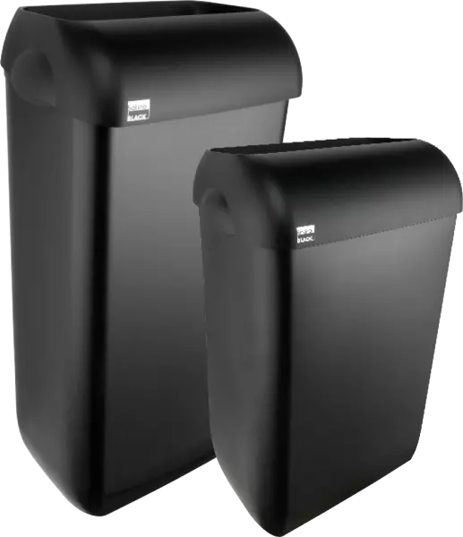 Poubelle Satino Black, 23 l
