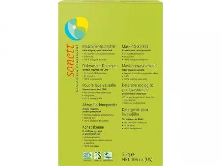 Poudre lave-vaisselle, Sonett