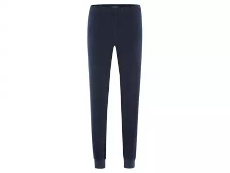 Pyjama femme coton bio éponge Bonnie bleu marine, taille XL