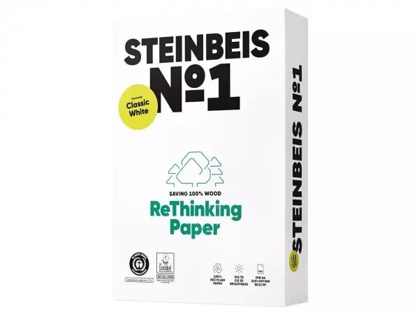 Ramette 80g 500 feuilles Steinbeis Classic White