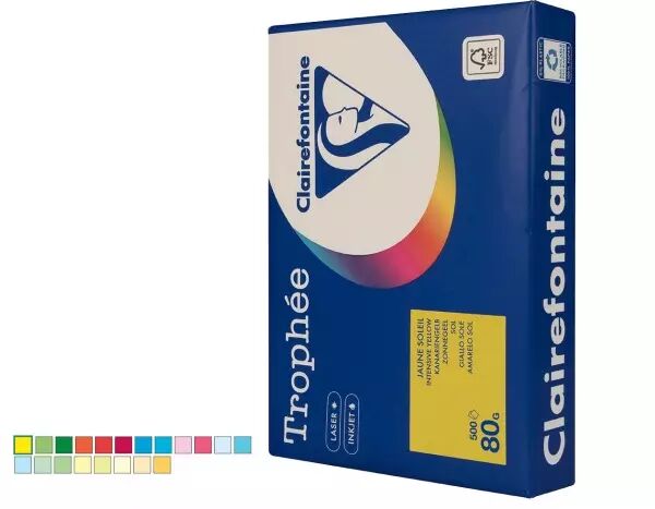 Ramette papier couleur A4 FSC�