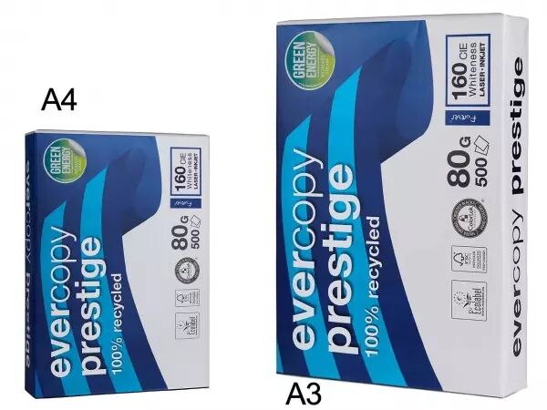 Ramette papier recycl� Evercopy Prestige