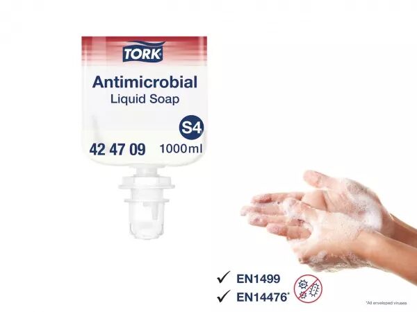 Recharge savon liquide, antimicrobien, 1000 ml
