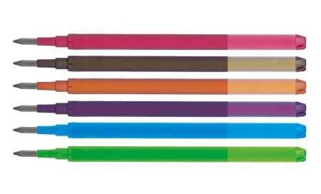 Recharges « Frixion Ball » 0,7 mm couleurs spéciales