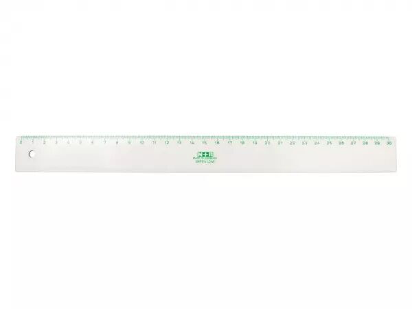 R�gle gradu�e 30 cm bio-plastique
