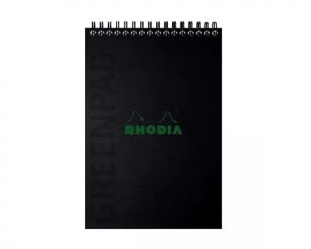 RHODIA Bloc-notes GREENPAD noir
