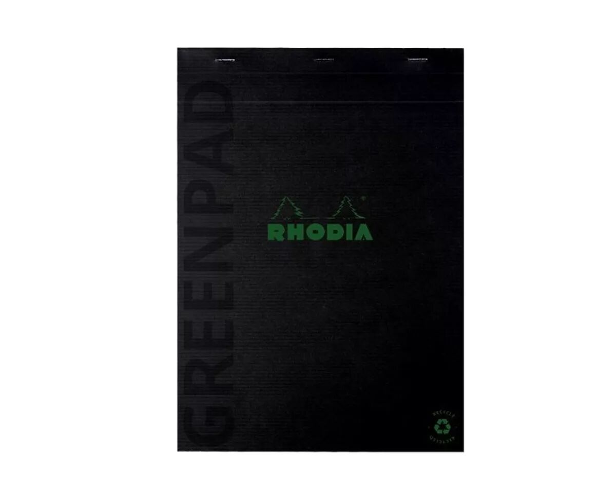 RHODIA Bloc-notes GREENPAD noir