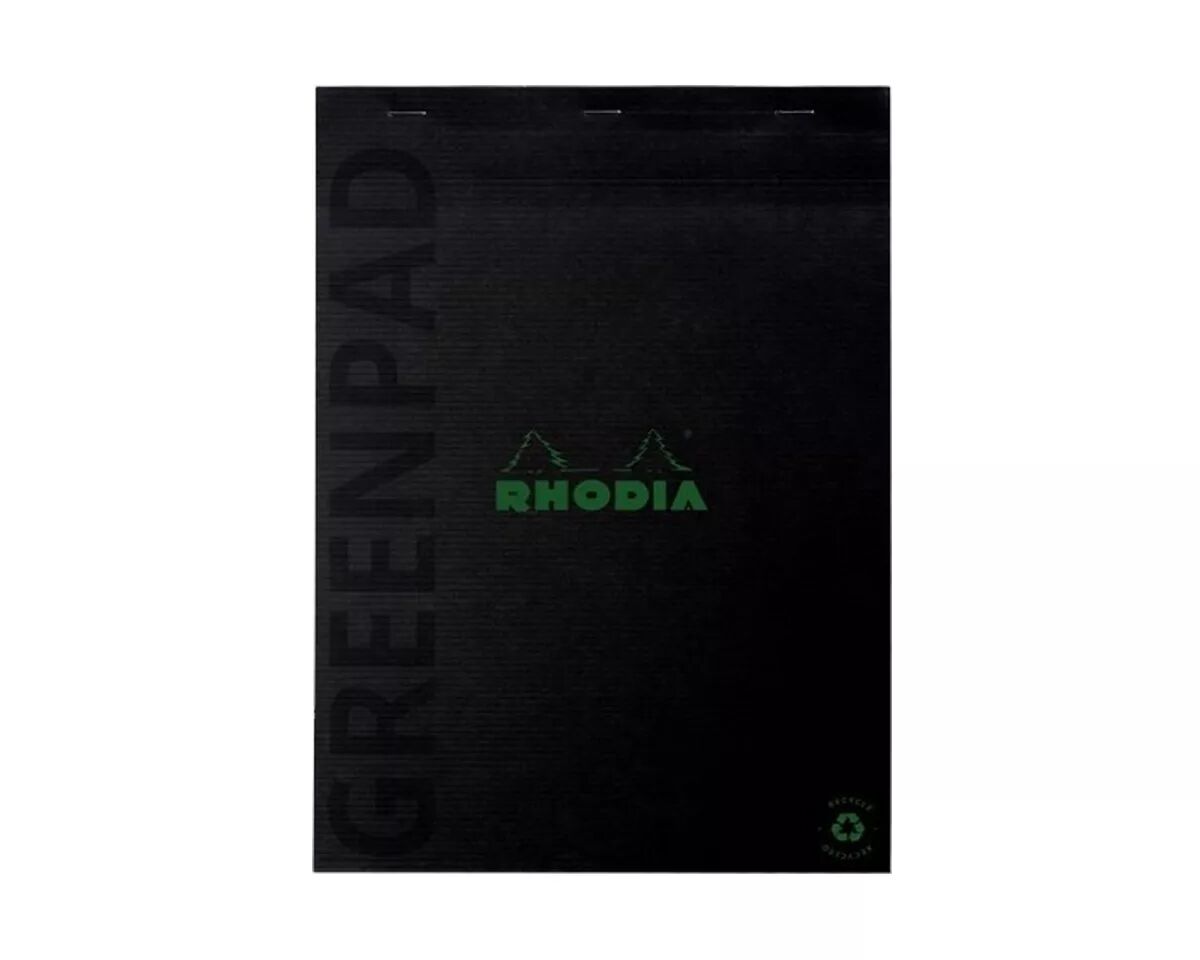 RHODIA Bloc-notes GREENPAD noir