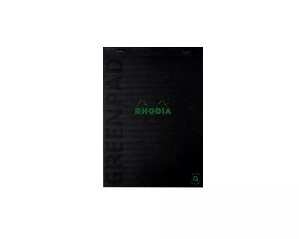 RHODIA Bloc-notes GREENPAD noir