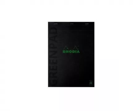 RHODIA Bloc-notes GREENPAD noir