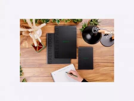 RHODIA Bloc-notes GREENPAD noir