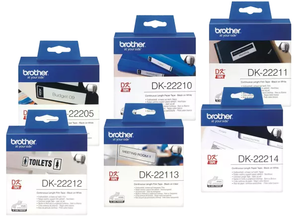 Rlx �tiquettes Brother en continu