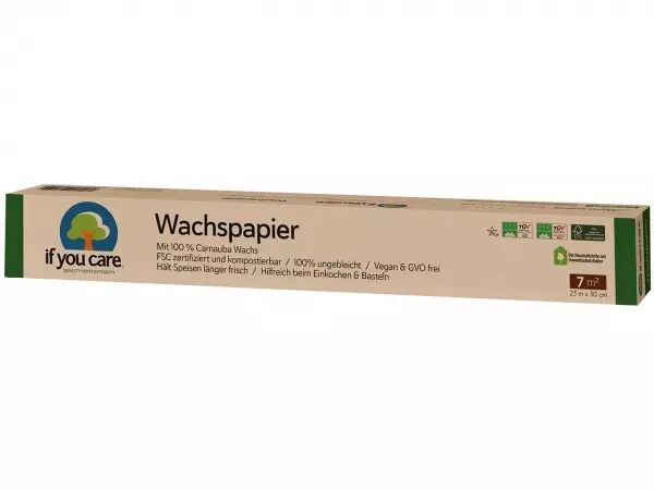 Rouleau de papier cir� If You Care, 34 cm x 23 m