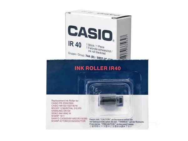 Rouleau encreur bi-colore pour Casio HR-150 TER