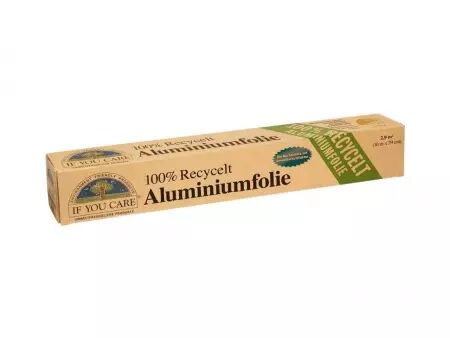 Rouleau feuille aluminium recyclé épais. 11,4 µ 10 m x 29 cm