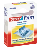 Ruban adh�sif double face Tesa, transparent, 12 mm x 7,5 m