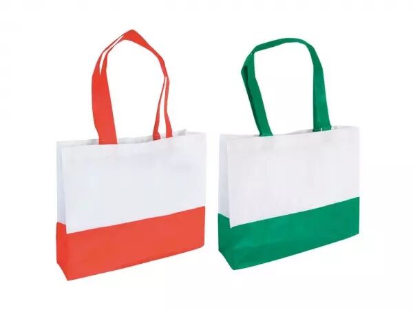 Sac cabas PP bicolore � personnaliser