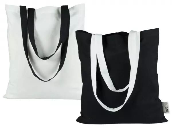 Sac lacet coton bio et coton recycl� Siena
