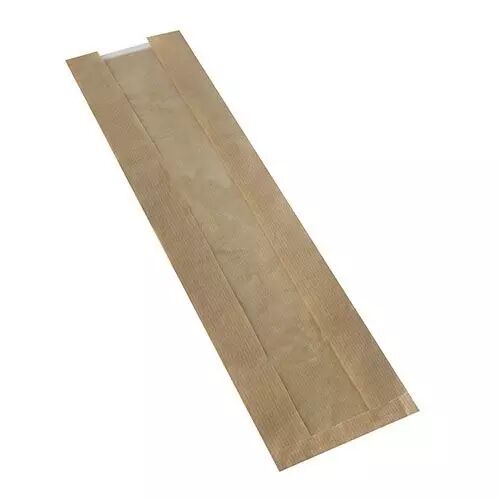 Sachet � pain papier kraft et fen�tre PLA, \ pure\  