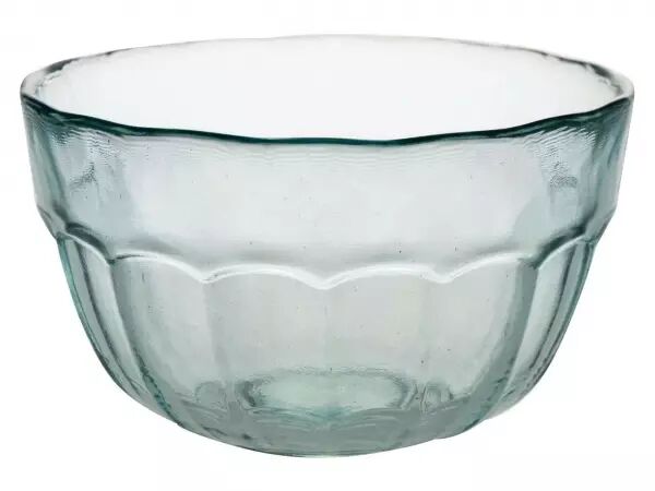 Saladier en verre recycl� casual � 15 cm
