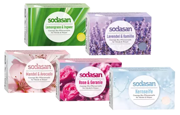 Savon cr�me bio Sodasan