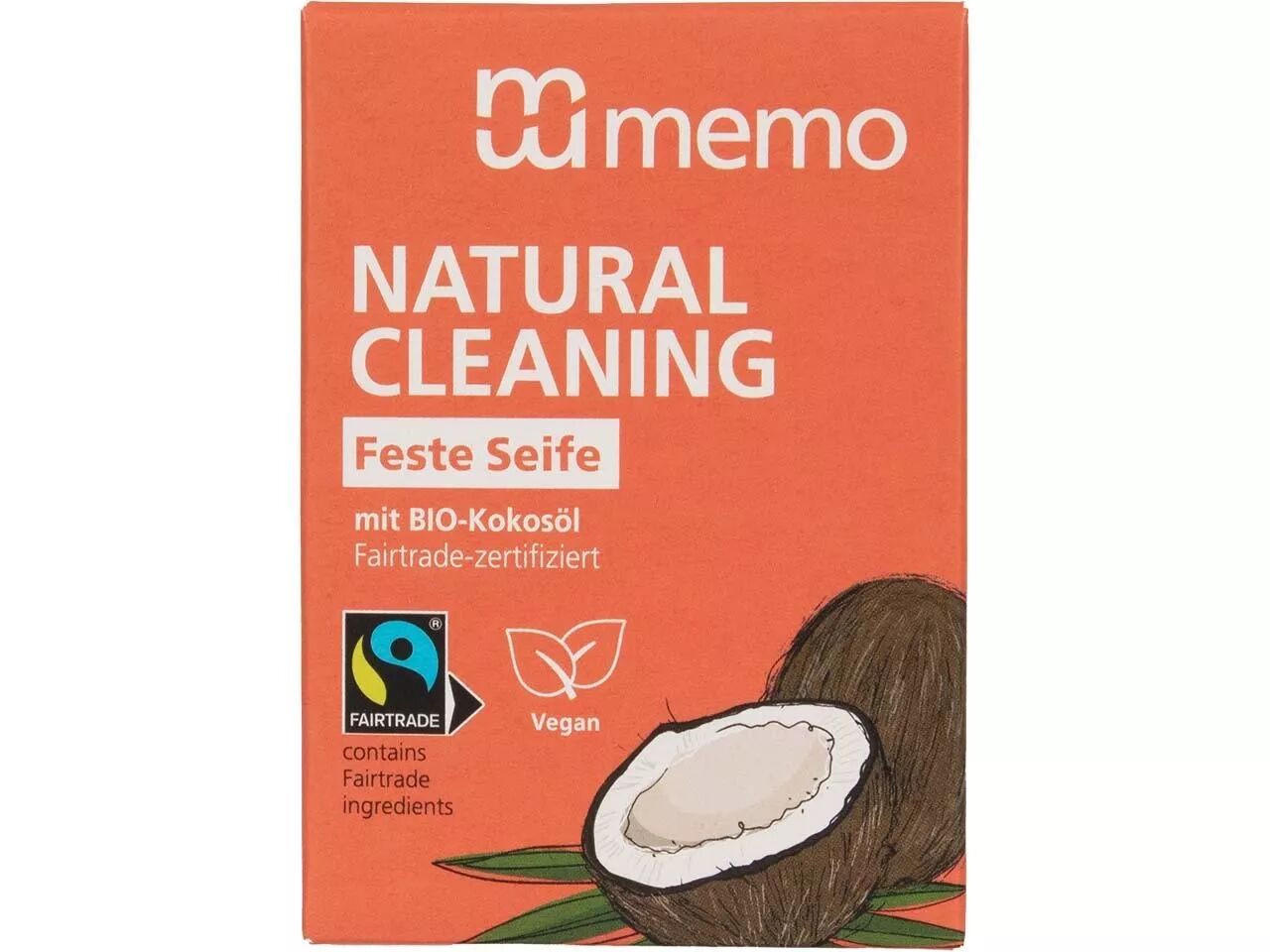 Savon solide huile de coco bio