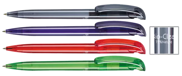 Stylo-bille bleu ac�tate cellulose � personn.