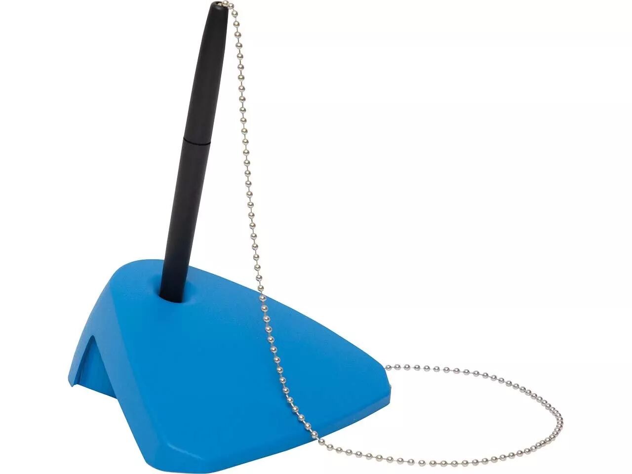 Stylo bille de comptoir avec cha&icirc;nette