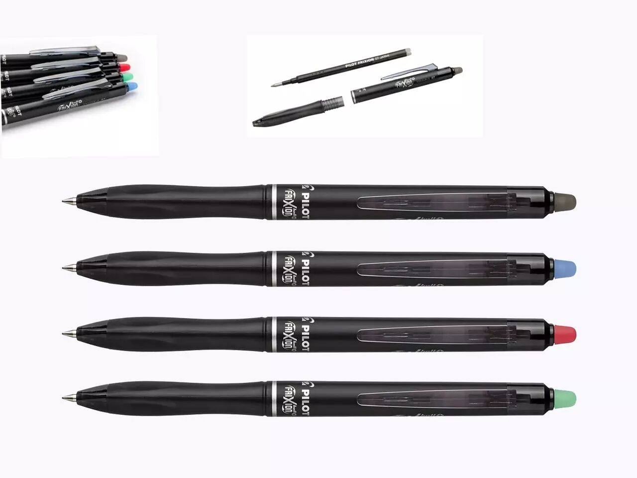 Stylo roller, encre gel, Pilot Frixion Ball +