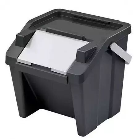 Système de tri des déchets \ Tower\ , en plastique recyclé,  30 litres