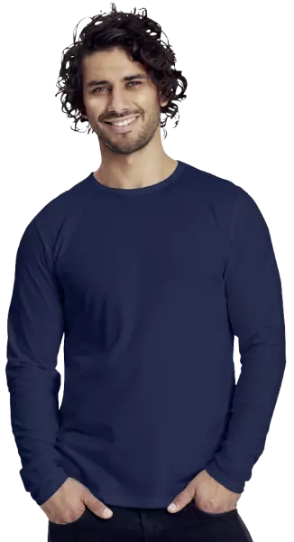 T-shirt manches longues homme coton bio 155g