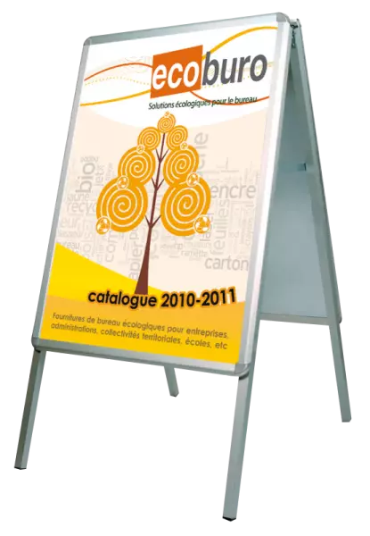 Tableau d\'affichage pliant