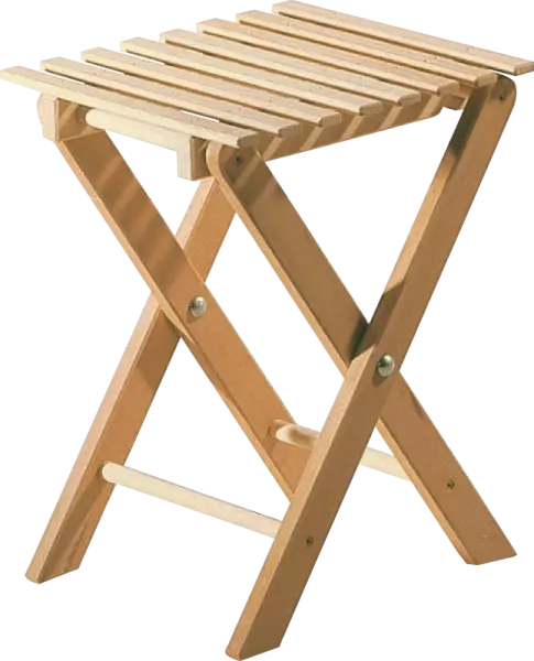 Tabouret pliant bois de H�tre