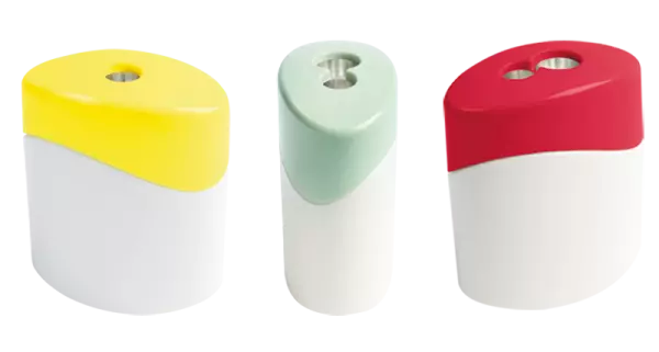 Taille-crayon bio-plastique