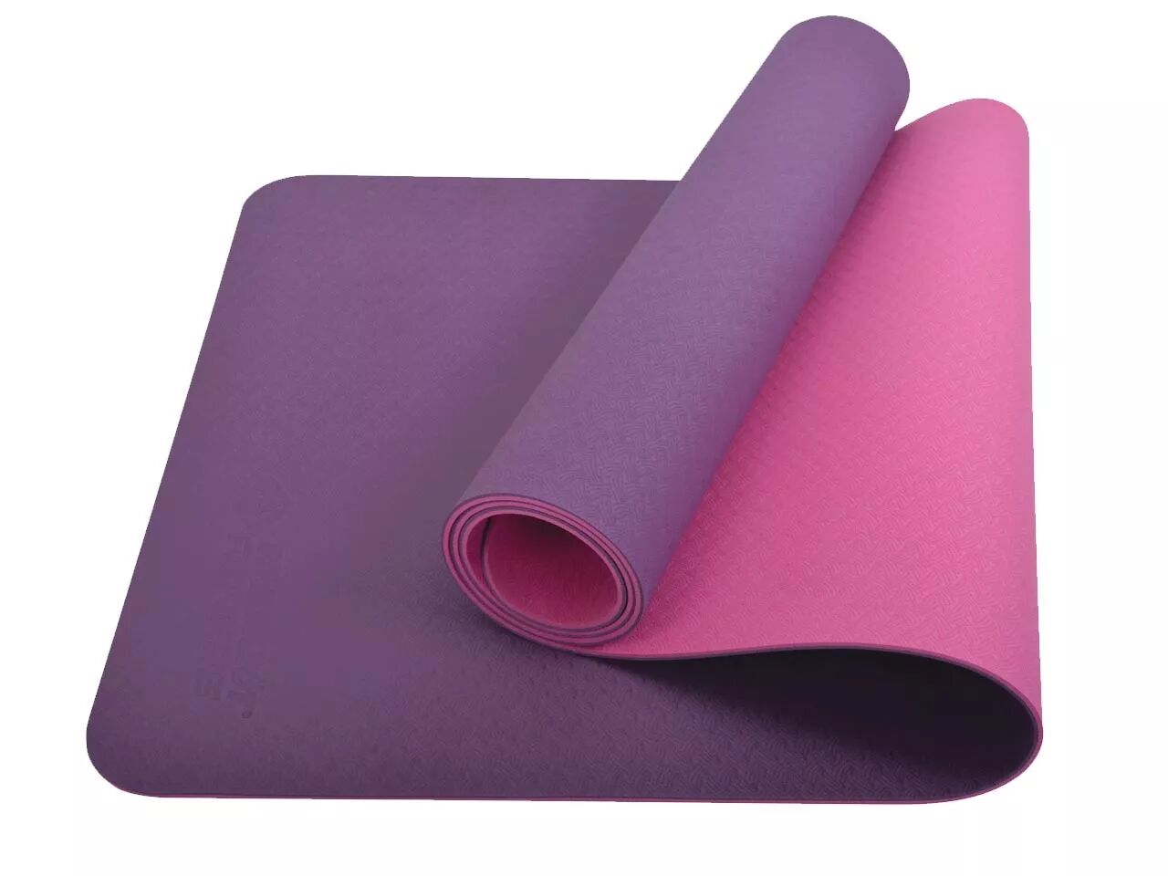 Tapis de Yoga sans PVC, bicolor, dans son sac de transport, SCHILDKR&Ouml;T