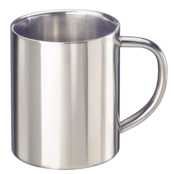 Tasse isotherme acier inox sans couvercle, � personnaliser