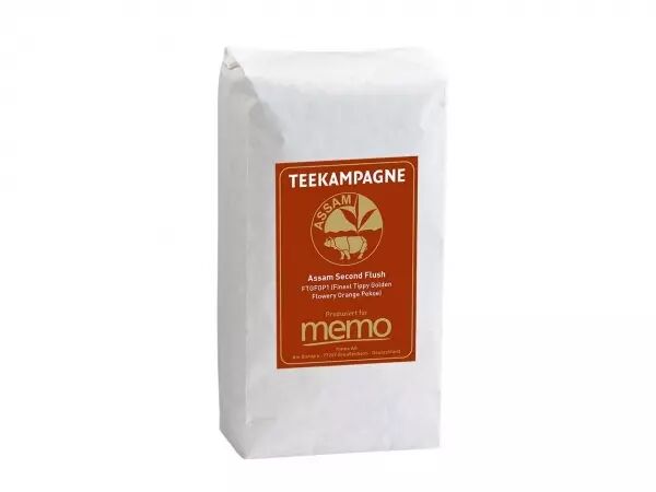 Th� noir Assam Second Flush bio memo, 500 g