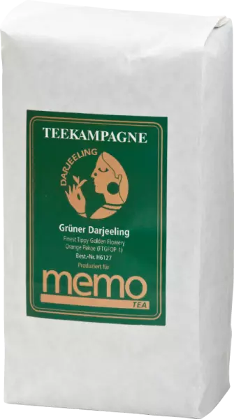 Th� vert Darjeeling bio memo, 500 g
