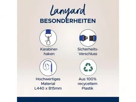 Tours de cou plastique recycl&eacute; Avery