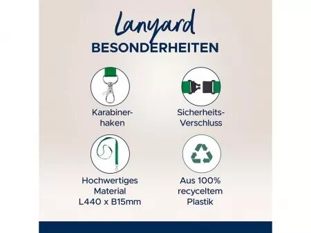 Tours de cou plastique recycl&eacute; Avery