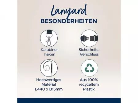 Tours de cou plastique recycl&eacute; Avery