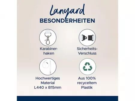 Tours de cou plastique recycl&eacute; Avery