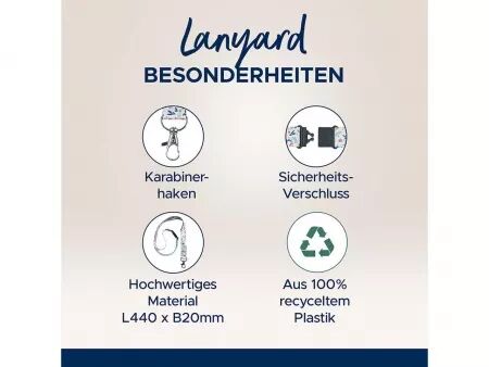 Tours de cou plastique recycl&eacute; Avery