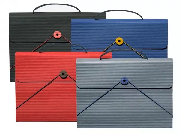 Valisette de pr�sentation carton recycl�